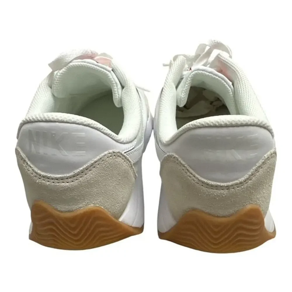 Nike Pacific Womens 11 White Orange Athletic Shoes Sneakers Puff Logo HM4771-103